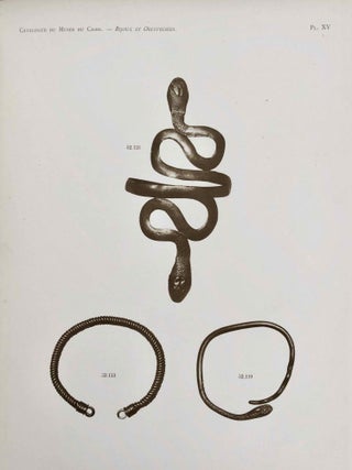 Bijoux et orfèvreries. Tome I, fasc. 1 (Catalogue Général du Musée du Caire, Nos 52001-52151)[newline]C0087a-23.jpeg