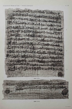 Papyrus hiératiques - Tome I (Catalogue Général du Musée du Caire)