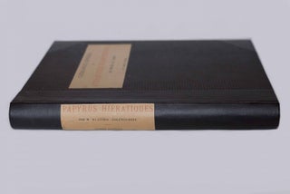 Item #C0089b Papyrus hiératiques - Tome I (Catalogue Général du Musée du Caire). GOLENISCHEFF...[newline]C0089b.jpg