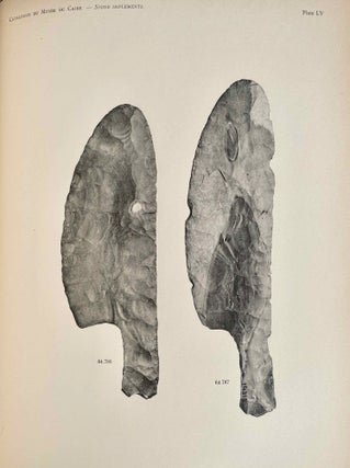 Stone implements (Catalogue Général du Musée du Caire)