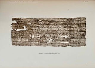 Papyrus grecs d'époque byzantine. Tome I, fasc. 1 & 2 (Catalogue Général du Musée du Caire, Nos 67001-67089 & 67089-67124) Tome II, fasc. 1, 2 & 3 (Catalogue Général du Musée du Caire, Nos 67125-67150 & 67151-67187 & Nos 67188-67278) Tome III. (Catalogue Général du Musée du Caire, Nos 67279-67359) (complete set)[newline]C0099a-14.jpeg