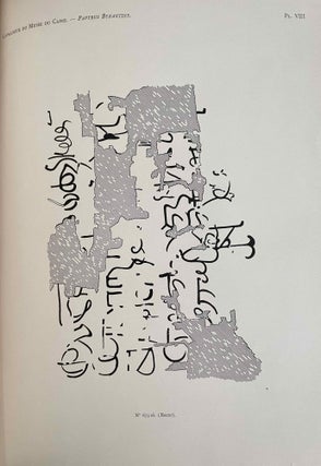 Papyrus grecs d'époque byzantine. Tome I, fasc. 1 & 2 (Catalogue Général du Musée du Caire, Nos 67001-67089 & 67089-67124) Tome II, fasc. 1, 2 & 3 (Catalogue Général du Musée du Caire, Nos 67125-67150 & 67151-67187 & Nos 67188-67278) Tome III. (Catalogue Général du Musée du Caire, Nos 67279-67359) (complete set)[newline]C0099a-35.jpeg