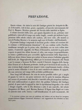 Iscrizioni greche e latine (Catalogue Général du Musée d'Alexandrie, Nos 1-568)[newline]C0112a-07.jpeg