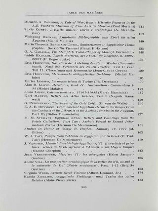 Chronique d'Egypte. Tome LV. N&deg;109 et 110. Janvier et juillet 1980[newline]CDE55T109110-02.jpeg