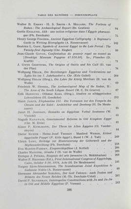 Chronique d'Egypte. Tome LVII. N°113 et 114. Janvier et juillet 1982