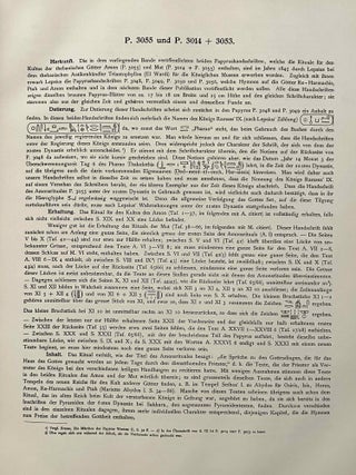 Hieratische Papyrus aus den K&ouml;niglichen Museen zu Berlin. Band I: Rituale f&uuml;r den Kultus des Amon und f&uuml;r den Kultus der Mut. Band II: Hymnen an verschiedene G&ouml;tter. Zusatzkapitel zum Totenbuch. Band III: Schriftst&uuml;cke der VI. dynastie aus Elephantine. Zauberspr&uuml;che f&uuml;r Mutter und Kind. Ostraka. Band IV: Literarische Texte des Mittleren Reiches. I: Die Klagen des Bauern. Band V: Literarische Texte des Mittleren Reiches. II: Die Erz&auml;hlung des Sinuhe und die Hirtengeschichte (complete set)[newline]M0003b-05.jpeg