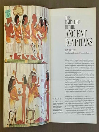 The daily life of the ancient Egyptians