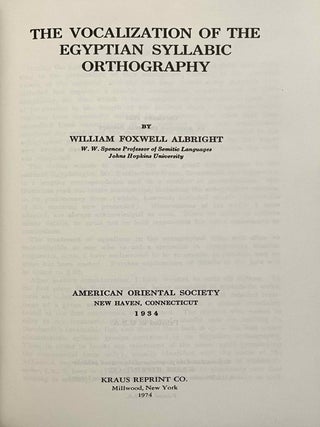 The vocalization of the Egyptian syllabic orthography[newline]M0064f-02.jpeg