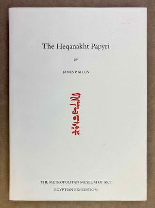 Item #M0067i The Heqanakht papyri. ALLEN James P