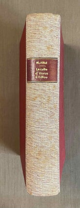 Item #M0068f Le culte d'Horus à Edfou au temps des Ptolémées. Tomes I & II (complete...