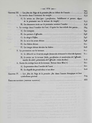 Le culte d'Horus &agrave; Edfou au temps des Ptol&eacute;m&eacute;es. Tomes I & II (complete set)