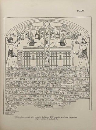 Histoire de la sépulture et des funérailles dans l'Egypte ancienne, tomes I & II (complete set)[newline]M0071a-06.jpeg