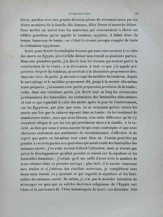 Histoire de la s&eacute;pulture et des fun&eacute;railles dans l'Egypte ancienne. Tomes I & II (complete set).[newline]M0071b-06.jpeg