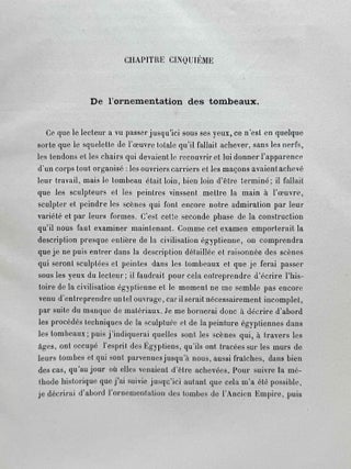 Histoire de la s&eacute;pulture et des fun&eacute;railles dans l'Egypte ancienne. Tomes I & II (complete set).[newline]M0071b-12.jpeg