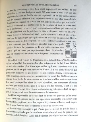 Mission Am&eacute;lineau. Les nouvelles fouilles d'Abydos. Tome III: 1897-1898. 1&egrave;re et 2e parties (complete set)[newline]M0077-06.jpg