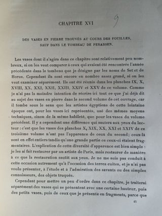 Mission Am&eacute;lineau. Les nouvelles fouilles d'Abydos. Tome III: 1897-1898. 1&egrave;re et 2e parties (complete set)[newline]M0077-12.jpg