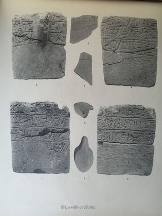 Mission Am&eacute;lineau. Les nouvelles fouilles d'Abydos. Tome III: 1897-1898. 1&egrave;re et 2e parties (complete set)[newline]M0077-16.jpg