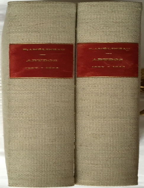 Item #M0077 Mission Am&eacute;lineau. Les nouvelles fouilles d'Abydos. Tome III: 1897-1898. 1&egrave;re et 2e parties (complete set). AMELINEAU Emile Cl&eacute;ment.[newline]M0077.jpg
