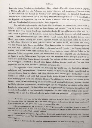 Die Felseninschriften von Hatnub. Nach den Aufnahmen Georg Möllers herausgegeben und bearbeitet.