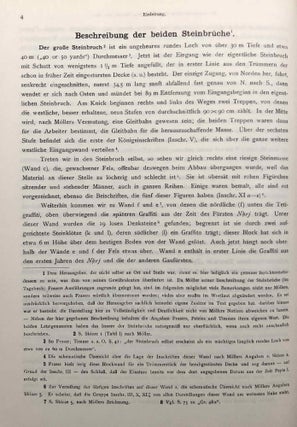 Die Felseninschriften von Hatnub. Nach den Aufnahmen Georg Möllers herausgegeben und bearbeitet.