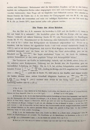 Die Felseninschriften von Hatnub. Nach den Aufnahmen Georg Möllers herausgegeben und bearbeitet.