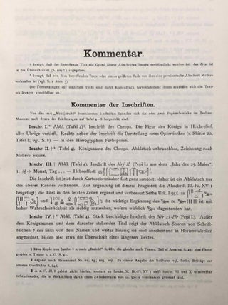 Die Felseninschriften von Hatnub. Nach den Aufnahmen Georg Möllers herausgegeben und bearbeitet.