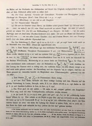 Die Felseninschriften von Hatnub. Nach den Aufnahmen Georg Möllers herausgegeben und bearbeitet.