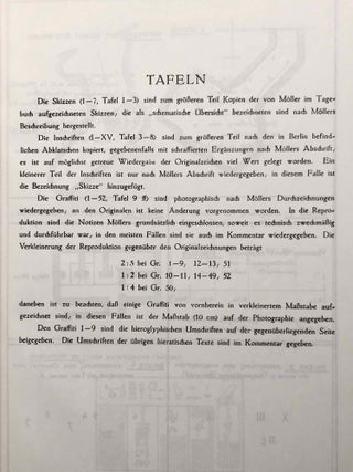 Die Felseninschriften von Hatnub. Nach den Aufnahmen Georg Möllers herausgegeben und bearbeitet.