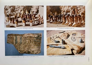 Der Tempel des Königs Mentuhotep von Deir el-Bahari. Band I: Architektur und Deutung. Band II: Die Wandreliefs des Sanktuars. Band III: Die königlichen Beigaben. (complete set)