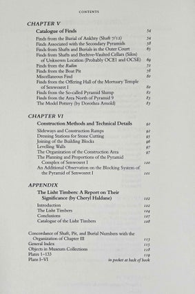 The south cemeteries of Lisht. Vol. I: the pyramid of Senwosret I. Vol. II: The control notes and team marks. Vol. III: the pyramid complex of Senwosret I (complete set)[newline]M0092-26.jpeg