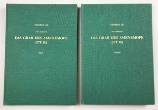 Item #M0094a Das Grab des Amenemope TT 41. Text und Tafelband (complete set). ASSMANN Jan