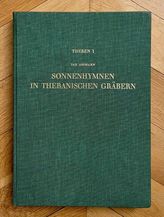 Item #M0097d Sonnenhymnen in thebanischen Gräbern. ASSMANN Jan - SCHOSKE Sylvia