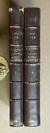 Item #M0098d L'univers minéral dans la pensée égyptienne. Tome I: Le monde des déserts,...