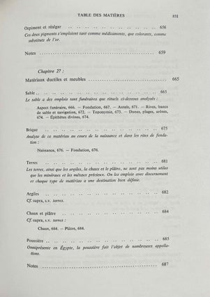 L'univers minéral dans la pensée égyptienne. Tome I: Le monde des déserts, des mines et des carrières. L'offrande des métaux et des pierres et le remplissage de l'Oeil-Oudjat. Les divinités de l'univers minéral dans la mentalité et la religion des Anciens Egyptiens. Tome II: Les minerais, les métaux, les minéraux et les produits chimiques, les trésors et les défilés de contrées minières: leur intégration dans la marche de l'univers et l'entretien de la vie divine (complete set)