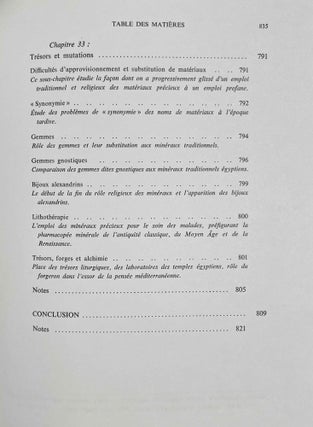 L'univers minéral dans la pensée égyptienne. Tome I: Le monde des déserts, des mines et des carrières. L'offrande des métaux et des pierres et le remplissage de l'Oeil-Oudjat. Les divinités de l'univers minéral dans la mentalité et la religion des Anciens Egyptiens. Tome II: Les minerais, les métaux, les minéraux et les produits chimiques, les trésors et les défilés de contrées minières: leur intégration dans la marche de l'univers et l'entretien de la vie divine (complete set)