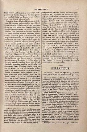 Fragmenta Historicorum Graecorum. Volume I. Includes: Apollodori bibliotheca and Letronne, Inscription Grecque de Rosette[newline]M0103-03.jpeg