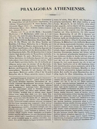 Fragmenta Historicorum Graecorum. Vol. I-V. Apollodori bibliotheca, [with:] Letronne, Inscription Grecque de Rosette, in vol. I. and Langlois, Collection des historiens anciens et modernes de l'Arm&eacute;nie, in vol. V. (complete set)