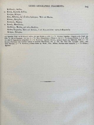 Fragmenta Historicorum Graecorum. Vol. I-V. Apollodori bibliotheca, [with:] Letronne, Inscription Grecque de Rosette, in vol. I. and Langlois, Collection des historiens anciens et modernes de l'Arm&eacute;nie, in vol. V. (complete set)