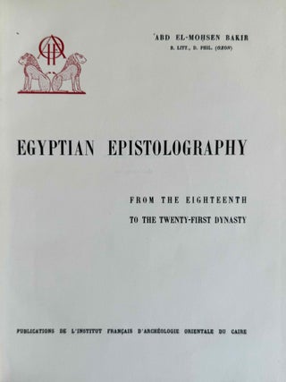 Egyptian epistolography from the 18th to the 21st dynasty[newline]M0105g-02.jpeg