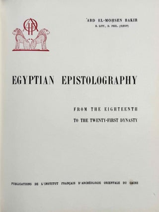 Egyptian epistolography from the 18th to the 21st dynasty[newline]M0105i-02.jpeg