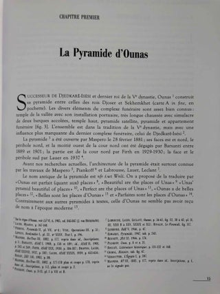 L'architecture des pyramides à textes. Tome I: Saqqara Nord. Fasc. 1 & 2. Tome II: Saqqara Sud (complete set)[newline]M0108d-10.jpg