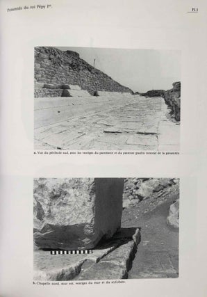 L'architecture des pyramides à textes. Tome I: Saqqara Nord. Fasc. 1 & 2. Tome II: Saqqara Sud (complete set)[newline]M0108d-41.jpg