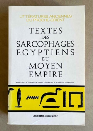 Item #M0112b Les textes des sarcophages égyptiens du Moyen Empire. BARGUET Paul[newline]M0112b-00.jpeg