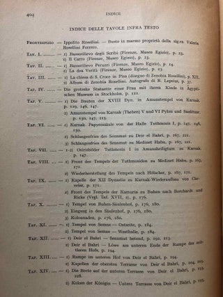 Studi in memoria di Ippolito Rosellini. Nel primo centenario della morte. 14 giugno 1843 - 4 giugno 1943. Vol. I & II (complete set)