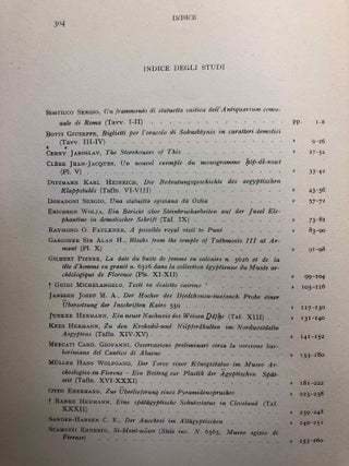 Studi in memoria di Ippolito Rosellini. Nel primo centenario della morte. 14 giugno 1843 - 4 giugno 1943. Vol. I & II (complete set)