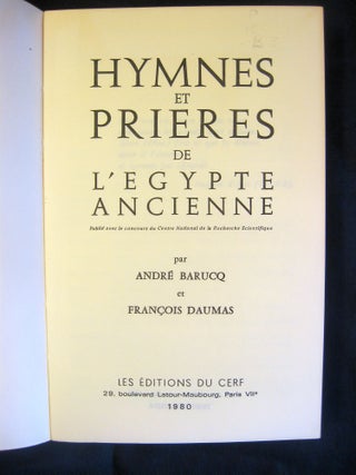 Hymnes et prières de l'Egypte ancienne[newline]M0118a-02.jpg