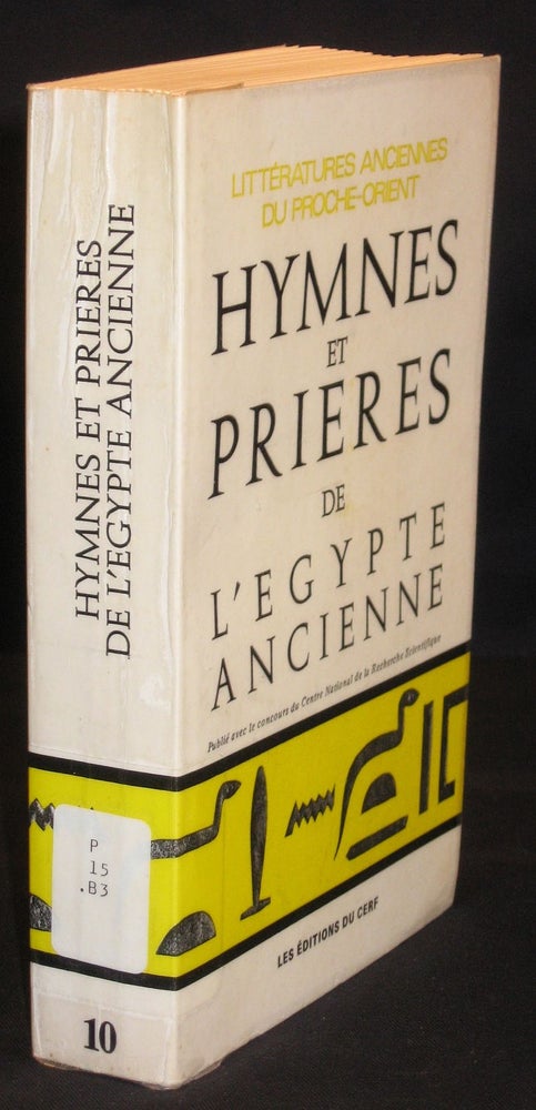 Item #M0118a Hymnes et prières de l'Egypte ancienne. BARUCQ André - DAUMAS François.[newline]M0118a.jpg
