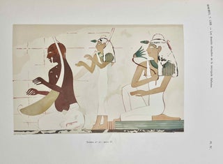 Item #M0119c Les dessins ébauchés de la nécropole thébaine. BAUD Marcelle