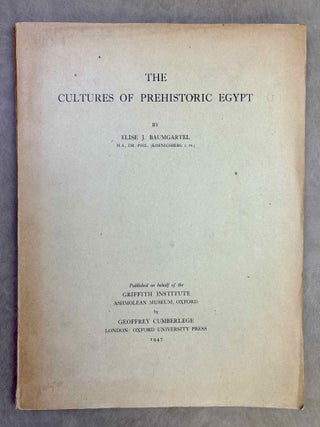 The cultures of prehistoric Egypt. Vol. I & II (complete set)[newline]M0120a-01.jpeg