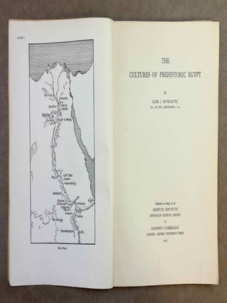 The cultures of prehistoric Egypt. Vol. I & II (complete set)[newline]M0120a-02.jpeg